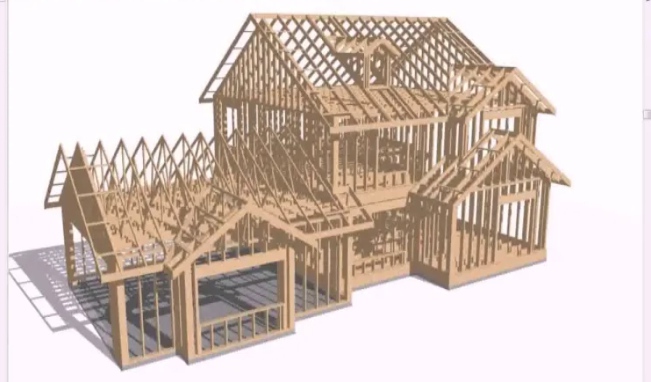 Wooden Building Designing