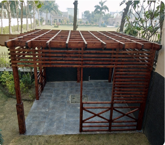 Wooden Building Designing