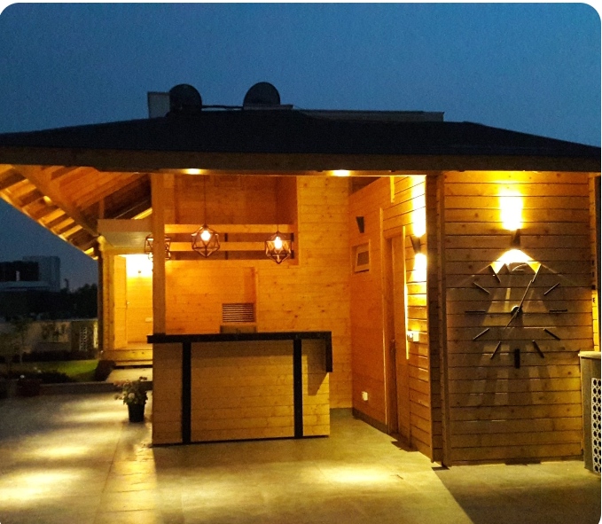 Wooden Building Designing