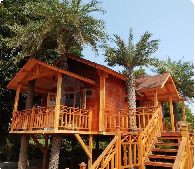 Wooden Building Designing