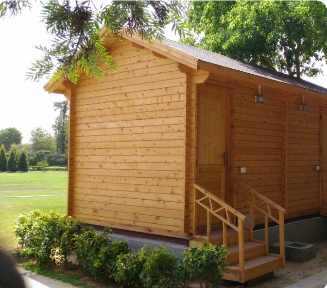 Wooden Building Designing